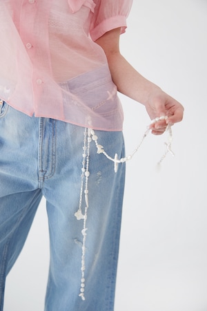 [JOLIE LAIDE] Gigi denim pants (Light blue) 正規品 韓国ブランド 韓国通販 韓国代行 韓国ファッション jolielaide Vintage Lover Club 日本 店舗