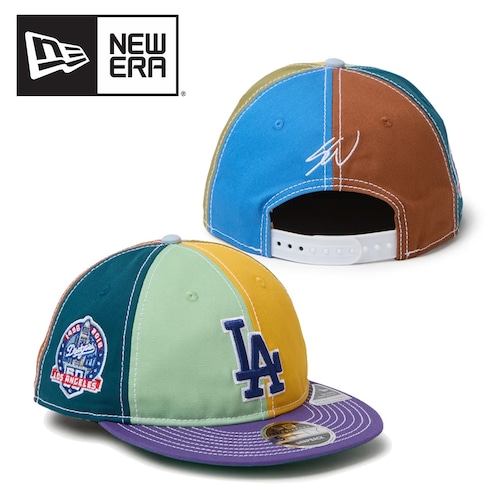 NEW ERA ニューエラ RC 9FIFTY Sean Wotherspoon デニムバイザー ロサンゼルス・ドジャース マルチカラー メンズ レディース MLB コラボ キャップ アジャスター付き 15156292