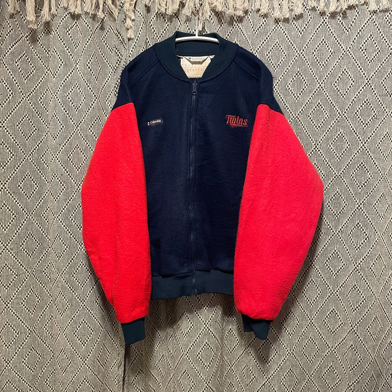 80〜90s / Columbia / MLB / TWINS / fleece stadium jumper