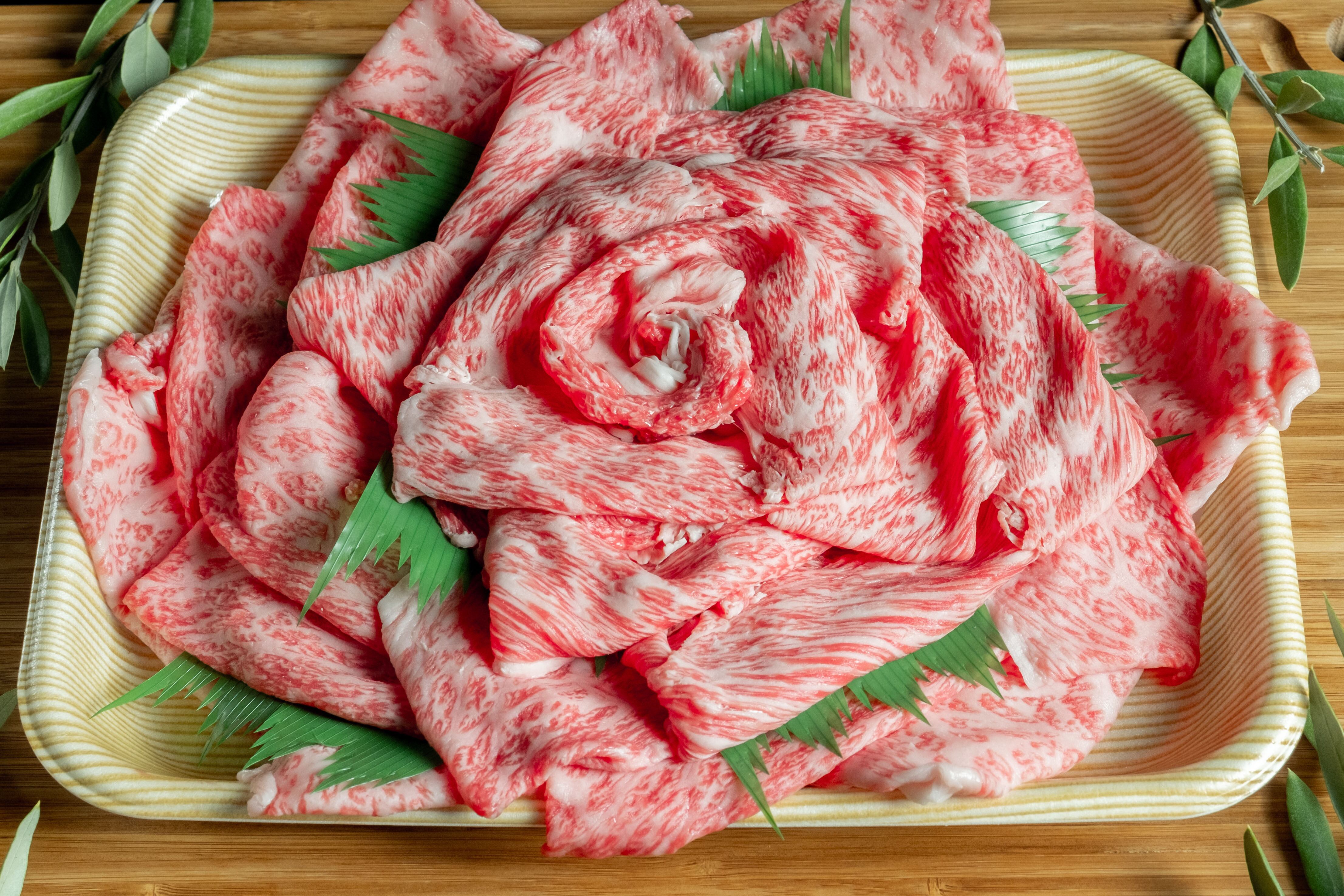 オリーブ牛 日露の極み(スライス) 750g ※オリーブ牛のギフト箱仕様