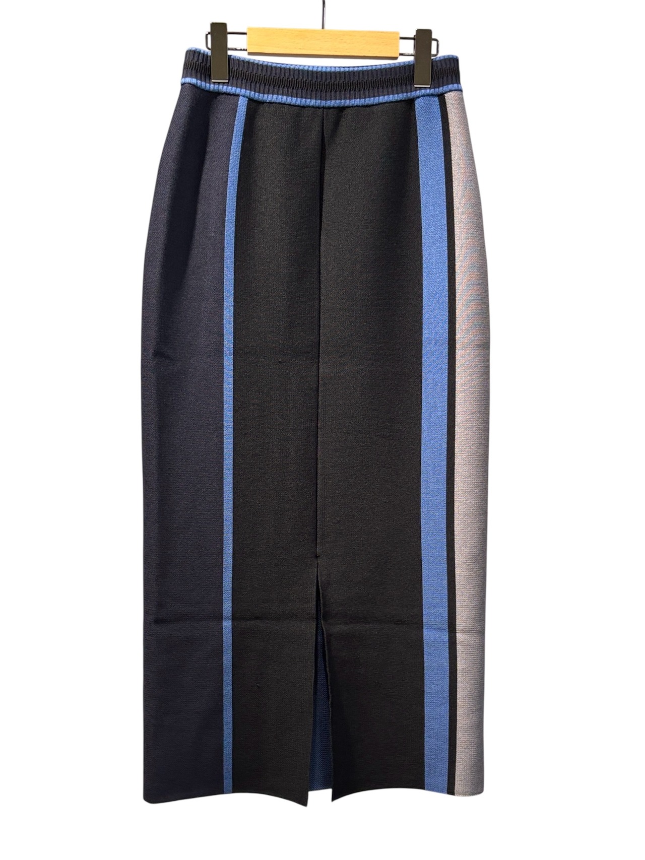 【25AW】Mame Kurogouchi マメ クロゴウチ / Geometric Pattern Knitted Skirt / ニットスカート　 - 8