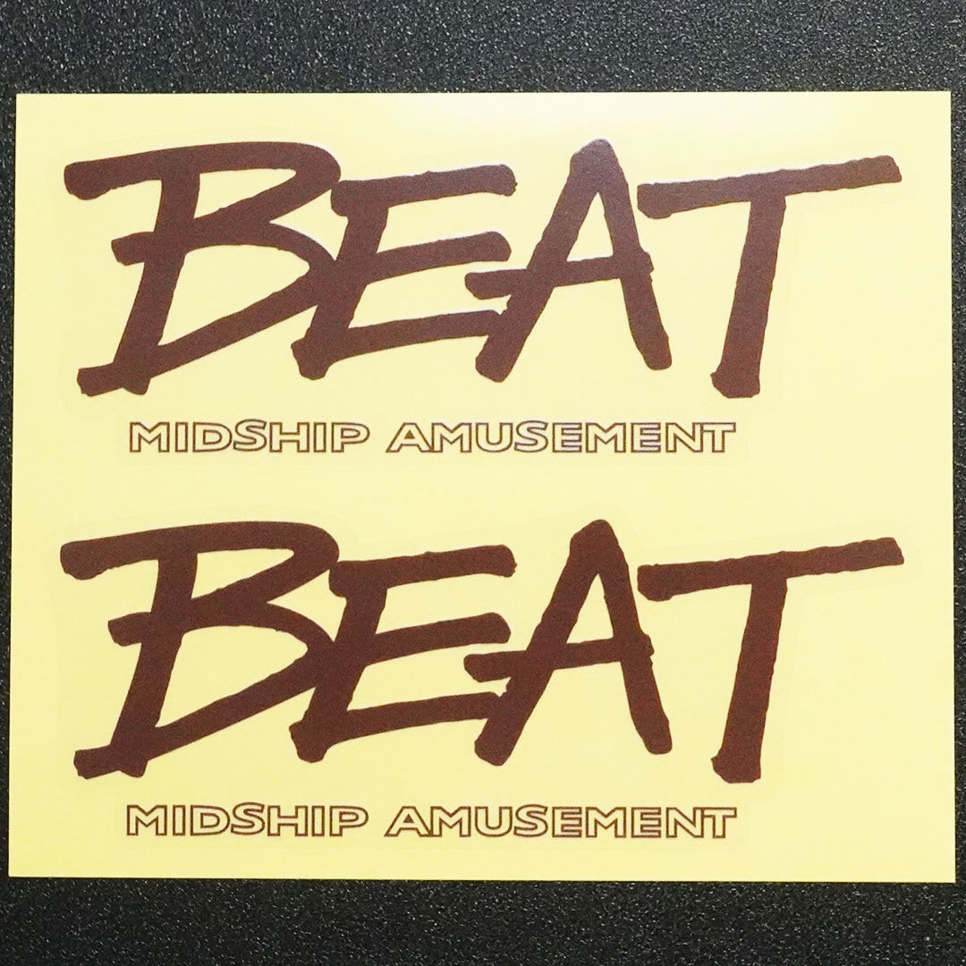 ホンダ ビート PP1 純正近似サイドステッカー ブラウン 左右セット（2