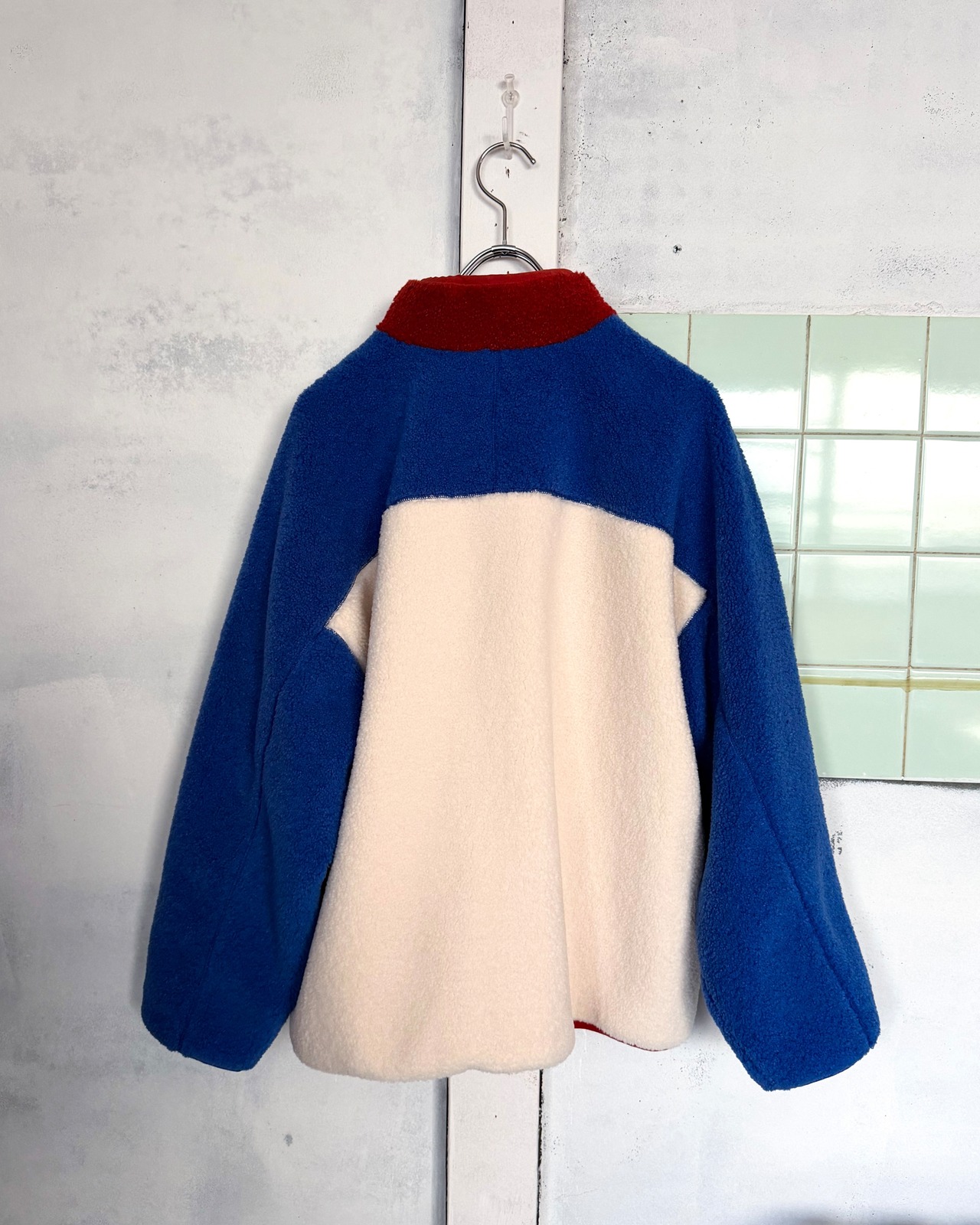 【WYNKEN 16Y】CROSS BODY FAUX FUR JACKET
