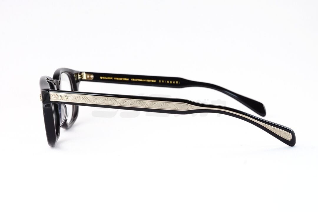 BJ CLASSIC メガネ SHINBARI SH-P565 C-1T ウェリントン セルロイド