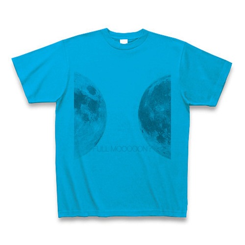 FULL MOON（満月）TシャツB（半月×2？）