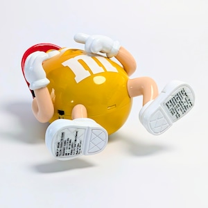 ⚡️SPECIAL LIMITED⚡️☆ DEADSTOCK / VINTAGE early 90'☆【 m&m's ( エムアンドエムズ ) 】Yellow Character Radio with HEADPHONES / イエローキャラクターラジオ / ポータブルラジオ 〚アメリカン雑貨 アメトイ〛