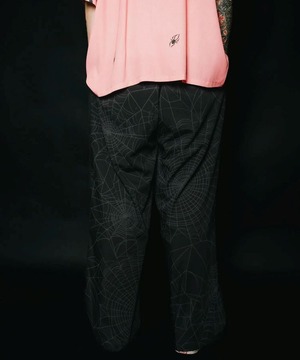 Subciety / Spiderweb slacks / 152-01146 / ワイドスラックス
