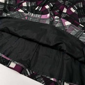 RICO HIROKO BIS リコ ヒロコビス デザイン プリーツ フレア スカート サイズ 9 /パープル/ヒロココシノ