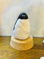 アデリーペンギン　招福　ドームケース付