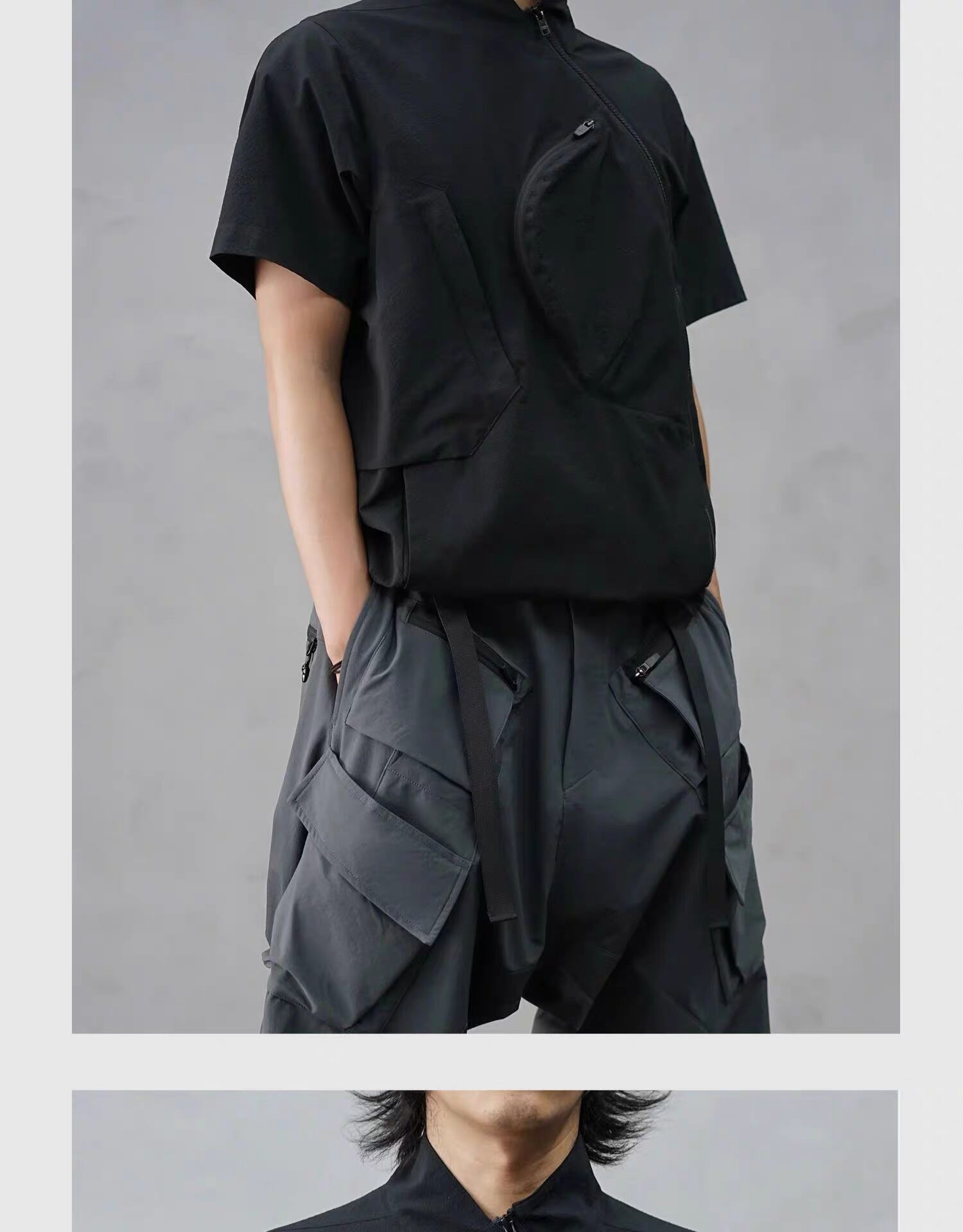 NOSUCISM 24SS アーバンコミューターフェンシングショートスリーブ