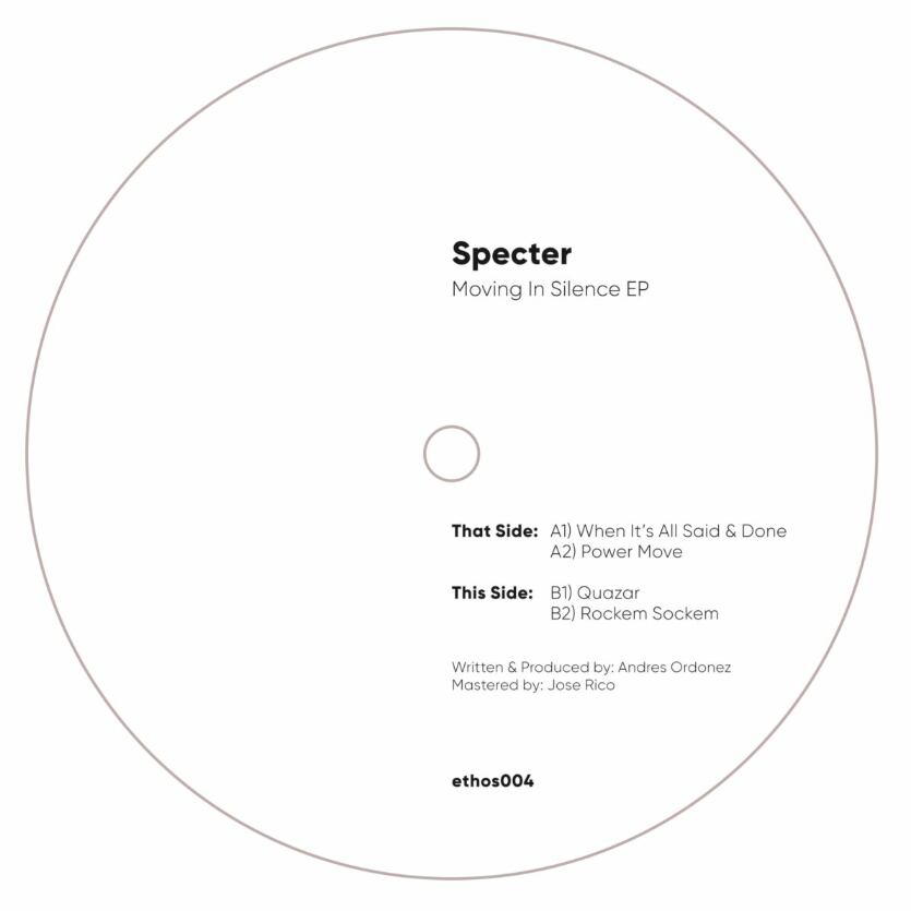 【12"】Specter - Moving In Silence EP