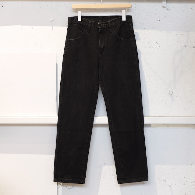⑥USED "90's RUSTLER/Black jeans" 30×30