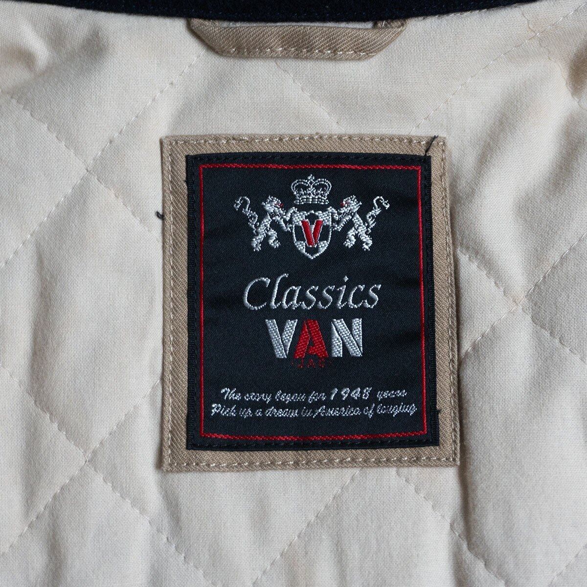 VAN JAC Classics ワッペン 刺繍 ウール スタジャン LL XL VAN JAC