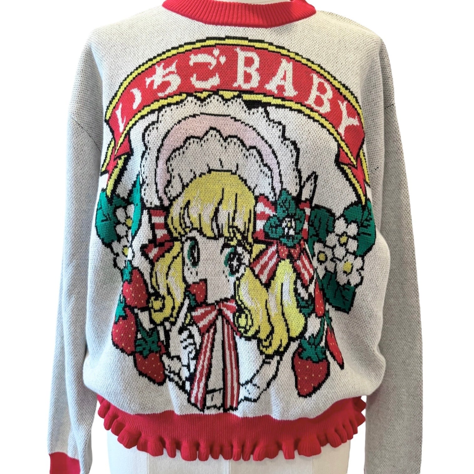 いちごBABYニット