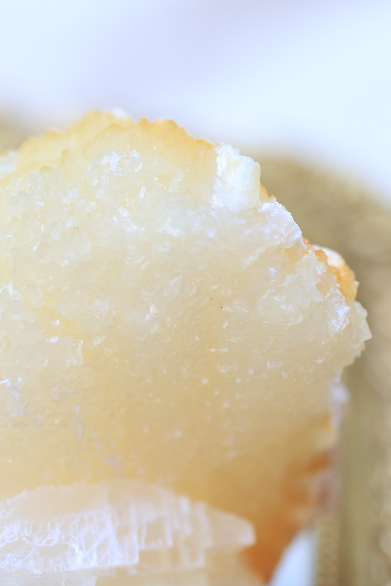 イエロースティルバイト「太陽の果実」Yellow Stilbite  ◇ 天然石・鉱物・パワーストーン・原石 | st00292