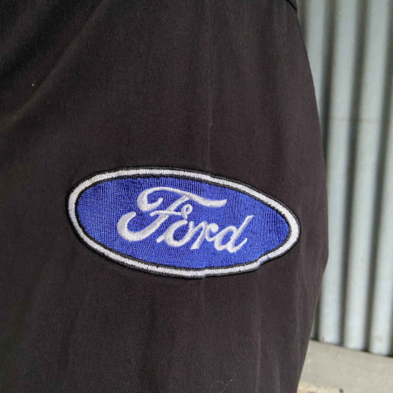 WRANGLER ラングラー ”Ford フォード” 企業ロゴ刺繍 シャツ メンズL 