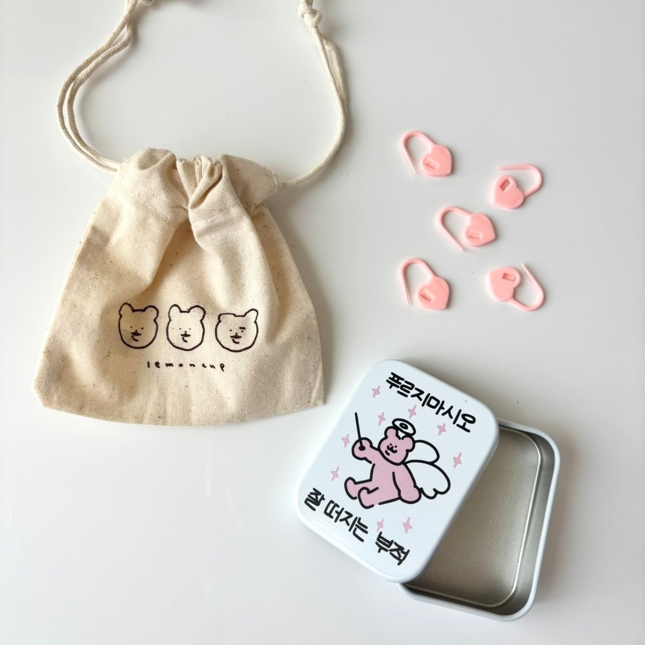 lemoncupp / 3点set /pink