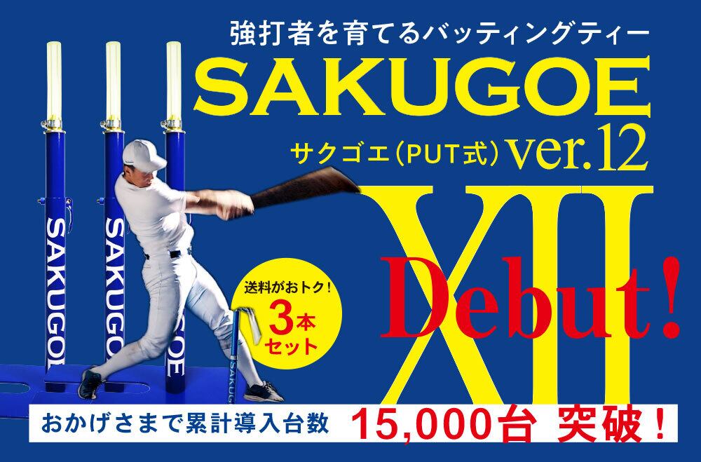 3本セット〉【新登場！】〈最新進化版〉／サクゴエ （PUT式）ver.XII 