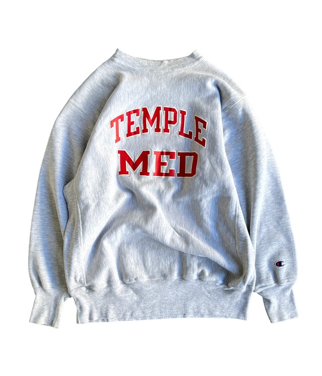 Vintage 90s Champion reverse weave sweatshirt -TEMPLE MED-