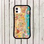 iPhoneケース ビーチ 北欧レトロポップ｜レトロサーフ風スマホケース NOR136