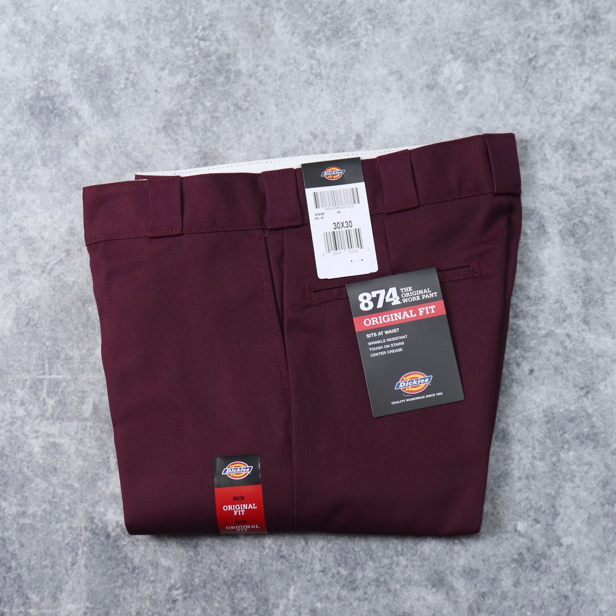 Dickies  874 90sマルーン