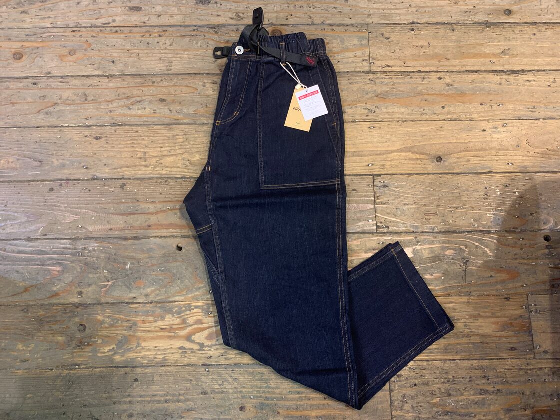 GRAMICCI】STRETCH DENIM LOOSE TAPERED RIDGE PANT グラミチ ルーズ 