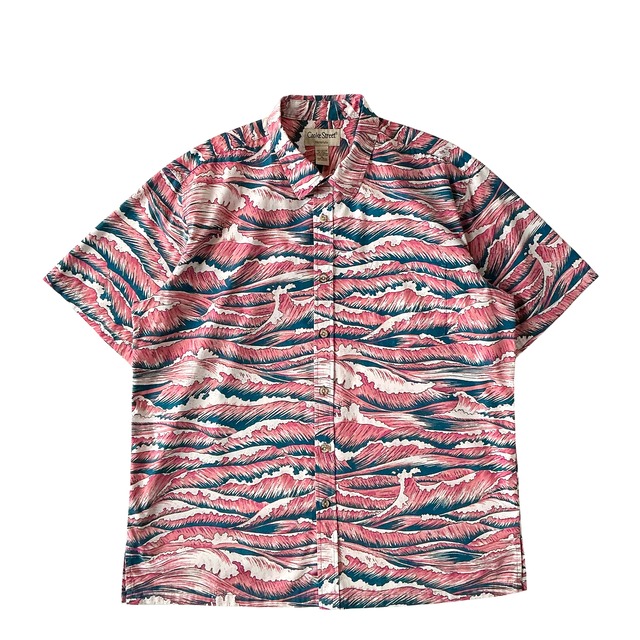 USED Aloha shirt / Cooke street  / size XL