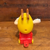 M&M's クリスマス・トレイン・トッパー サーカストレイン 列車 機関車 イエロー ミールトイ エムアンドエムズ MU-307