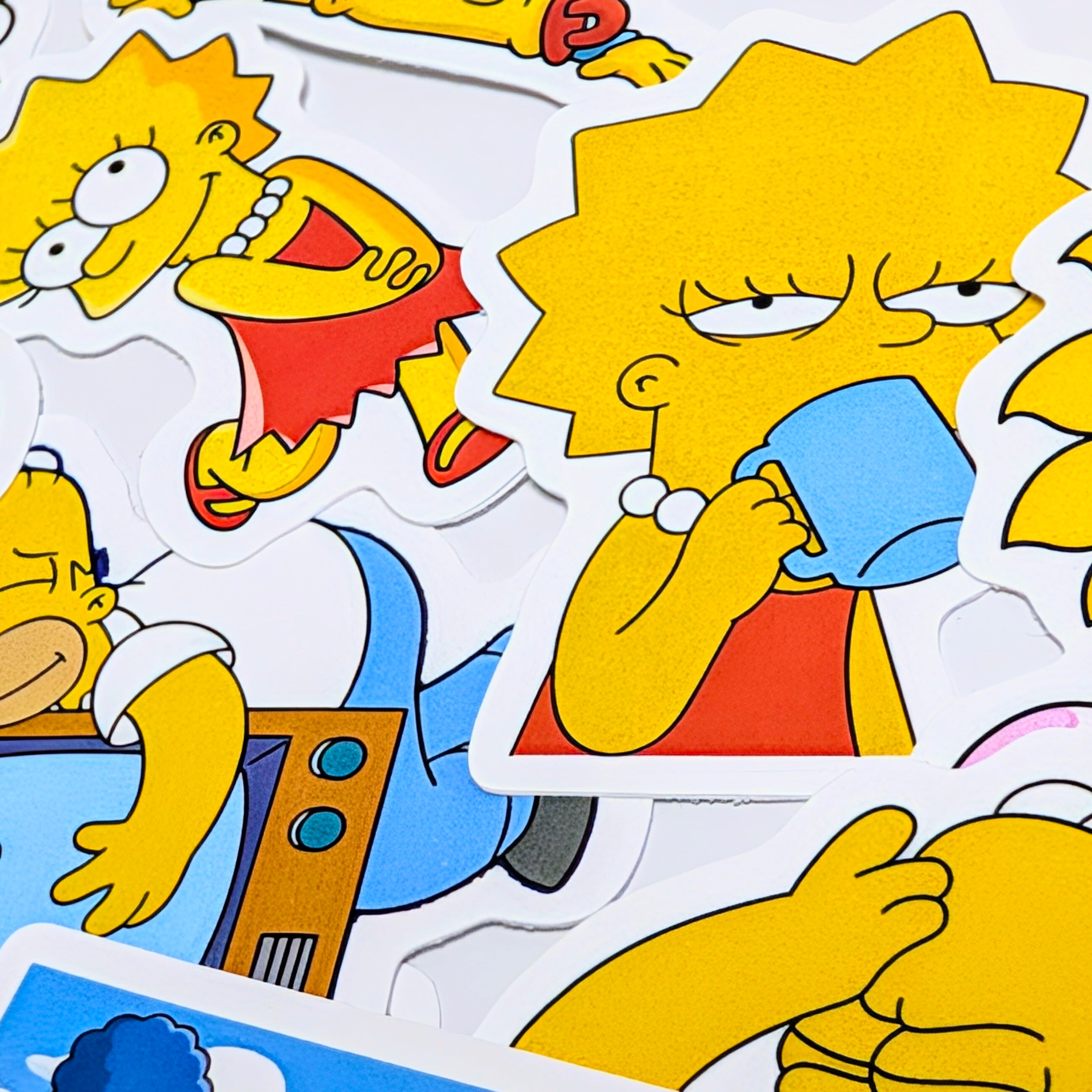 送料無料!【 The Simpsons / シンプソンズ 】【2】STICKER(ステッカー)50枚SET 〚アメリカン雑貨 アメトイ〛
