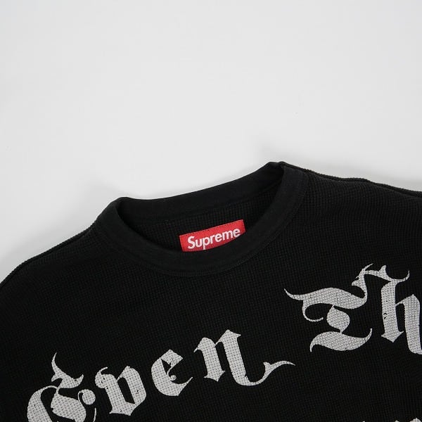 Size【L】 SUPREME シュプリーム 25FW Angel Thermal Black サーマル