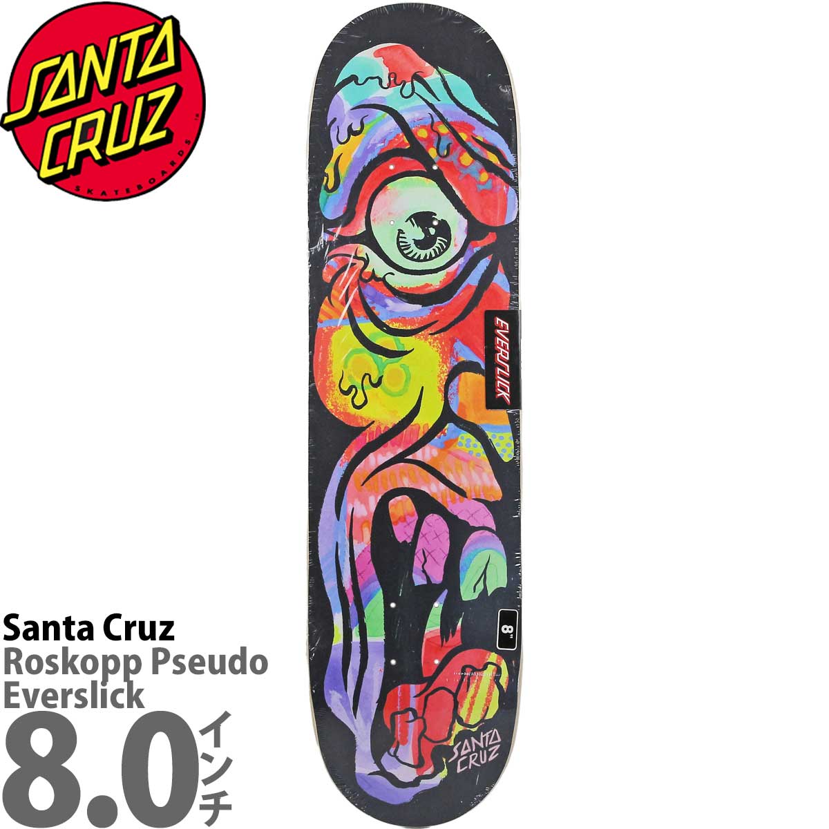 サンタクルーズ 7.75インチ スケボー デッキ Santa Cruz Skateboards