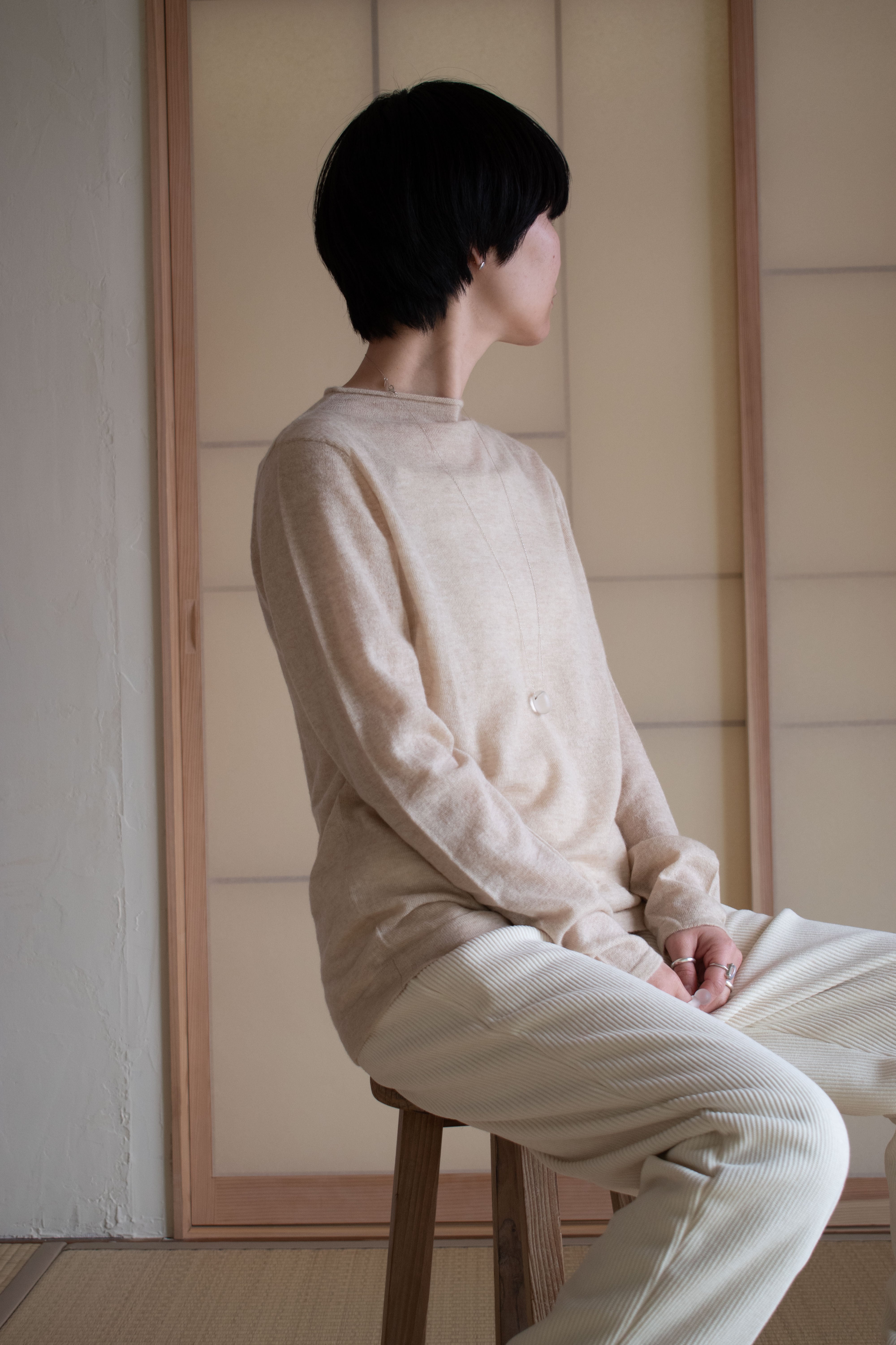 FREEMAN--B ボトルネックインナーニット 3色 | physis (ピュシス)