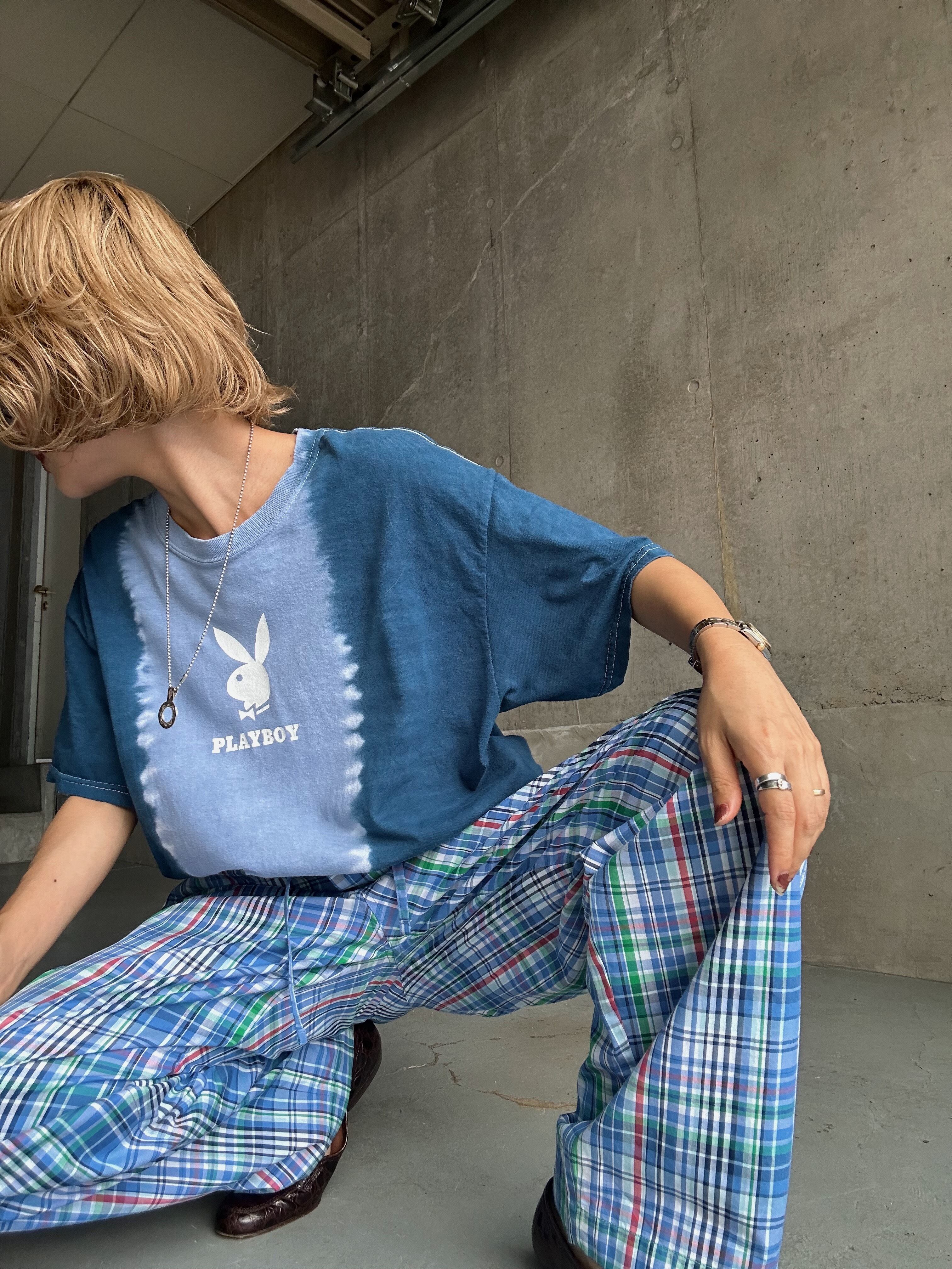 (CS2058)PLAYBOY tie die T-shirt