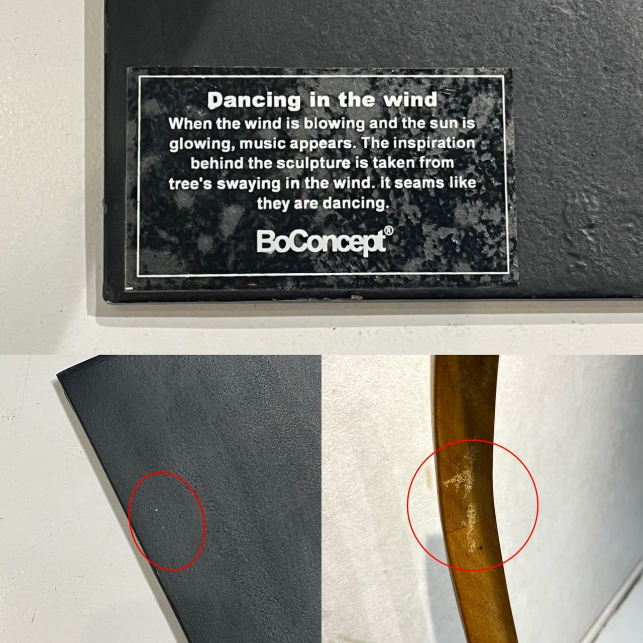 ボーコンセプト　インテリア　置き物　オブジェ BoConcept ボーコンセプト オブジェ 彫刻 アート 木製 インテリア 雑貨