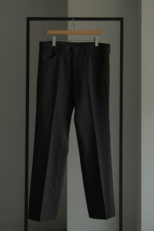 Utah／"Wrangler" Wranchar Dress Jeans／charcoal gray