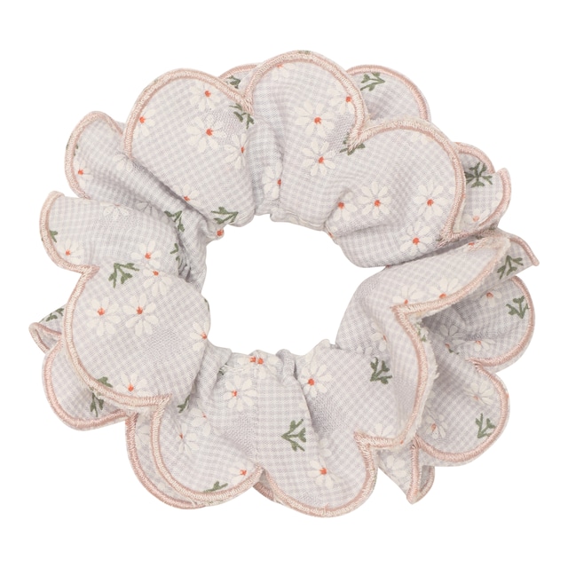 SCALLOPED FLORAL SCRUNCHIE_162011 10