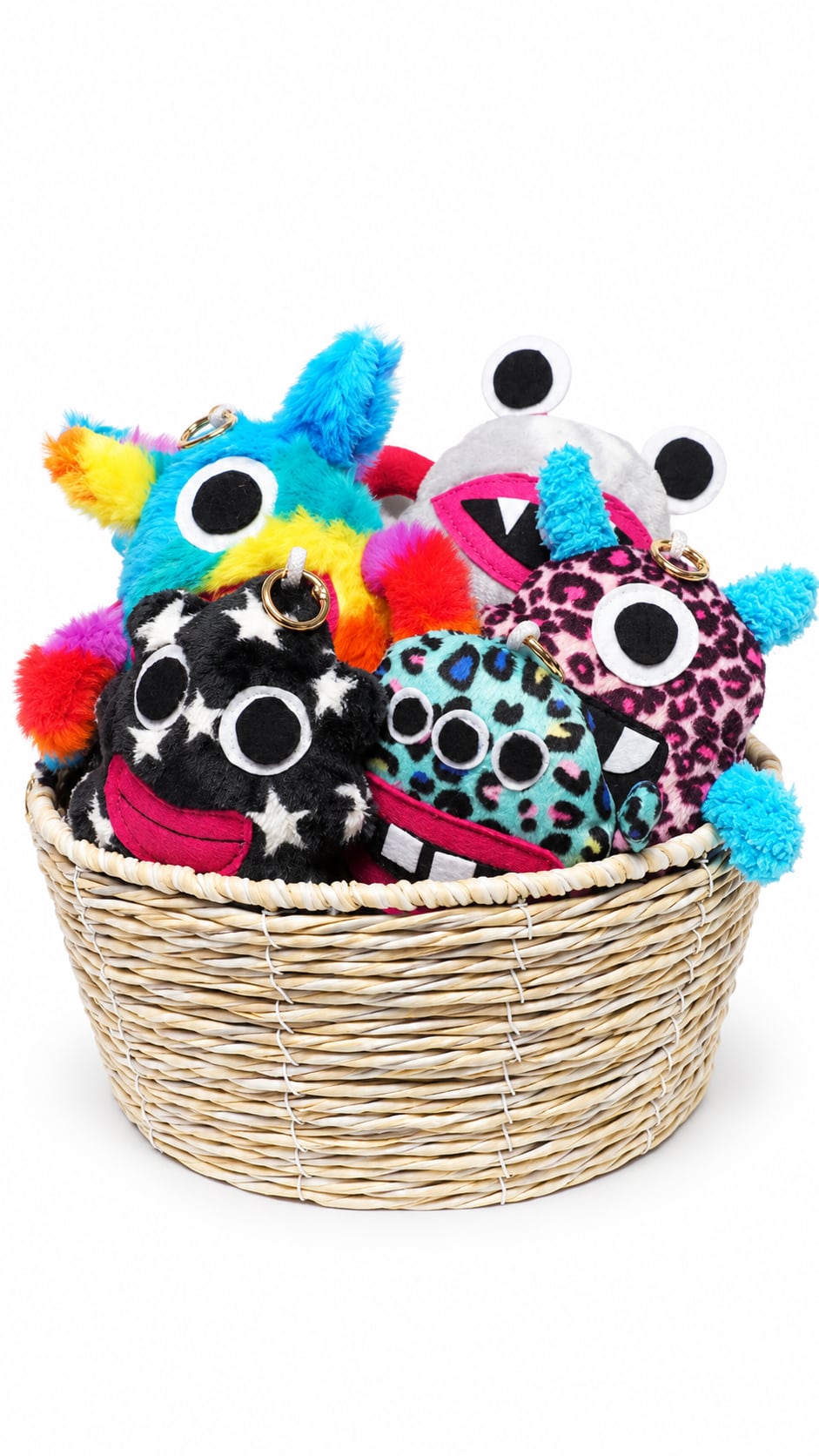 【オーナーグッズ】チャームにもなるフェレットトイ　PARTY　MONSTERS　RAYVY(レイビー)