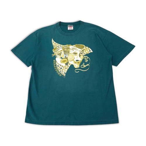 80s ONEITA TEE 深緑　Tシャツ