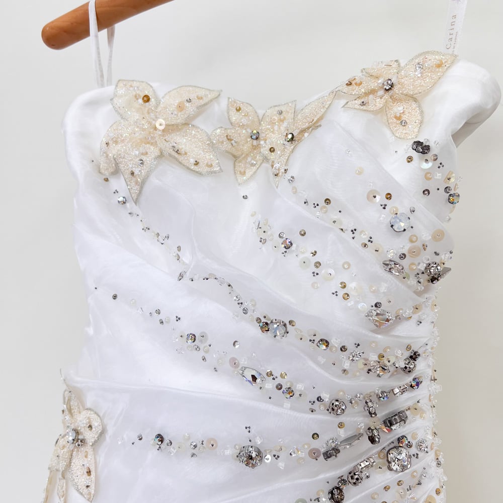 ウェディングドレス 9号R Sancta Carina サンクタカリナ 中古