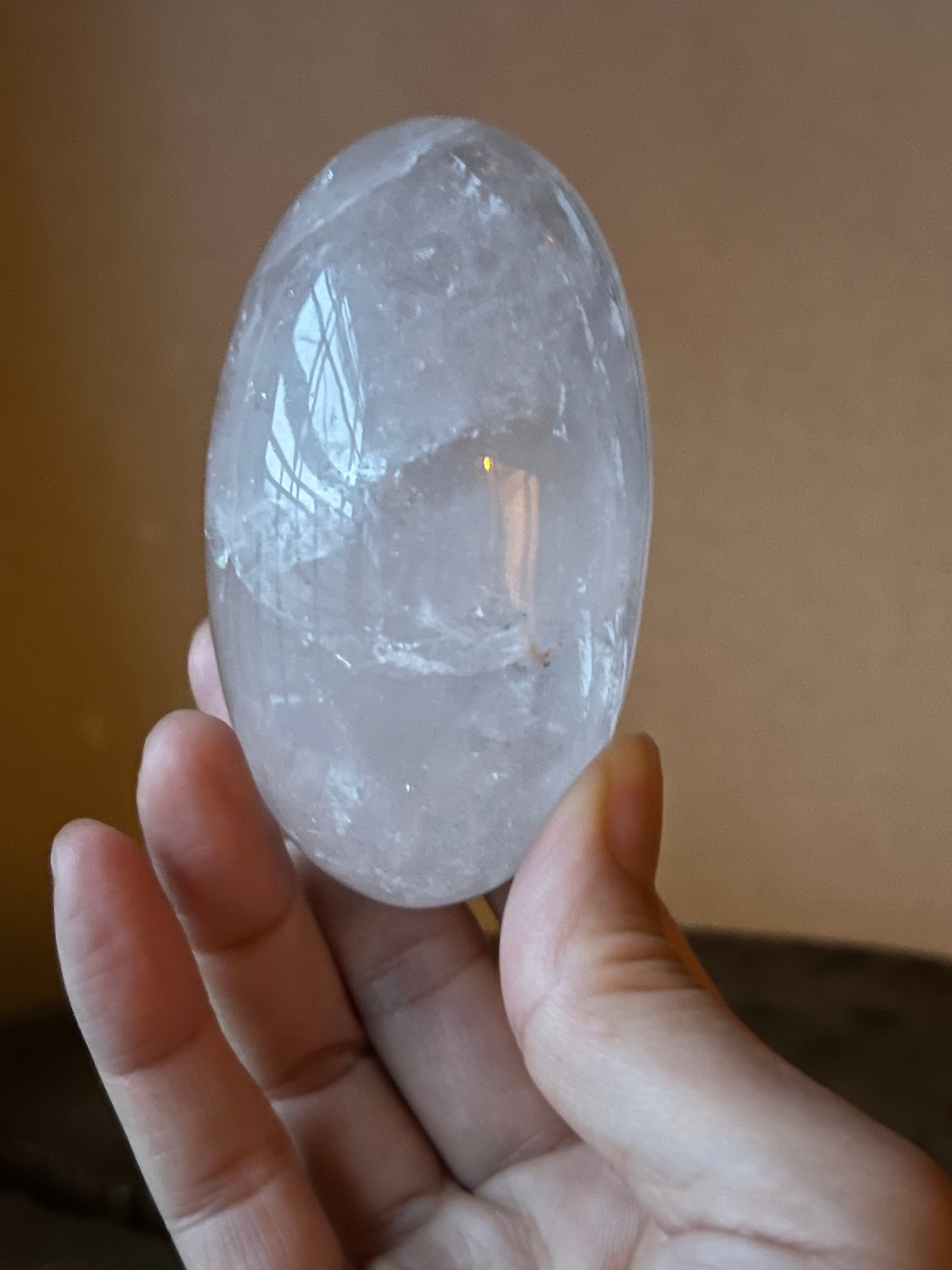 【次の夜】ヒマラヤ水晶 クル渓谷産 BIGシヴァリンガム 288g