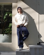 【#Re:room】ONE WASH WIDE DENIM PANTS［REP304］