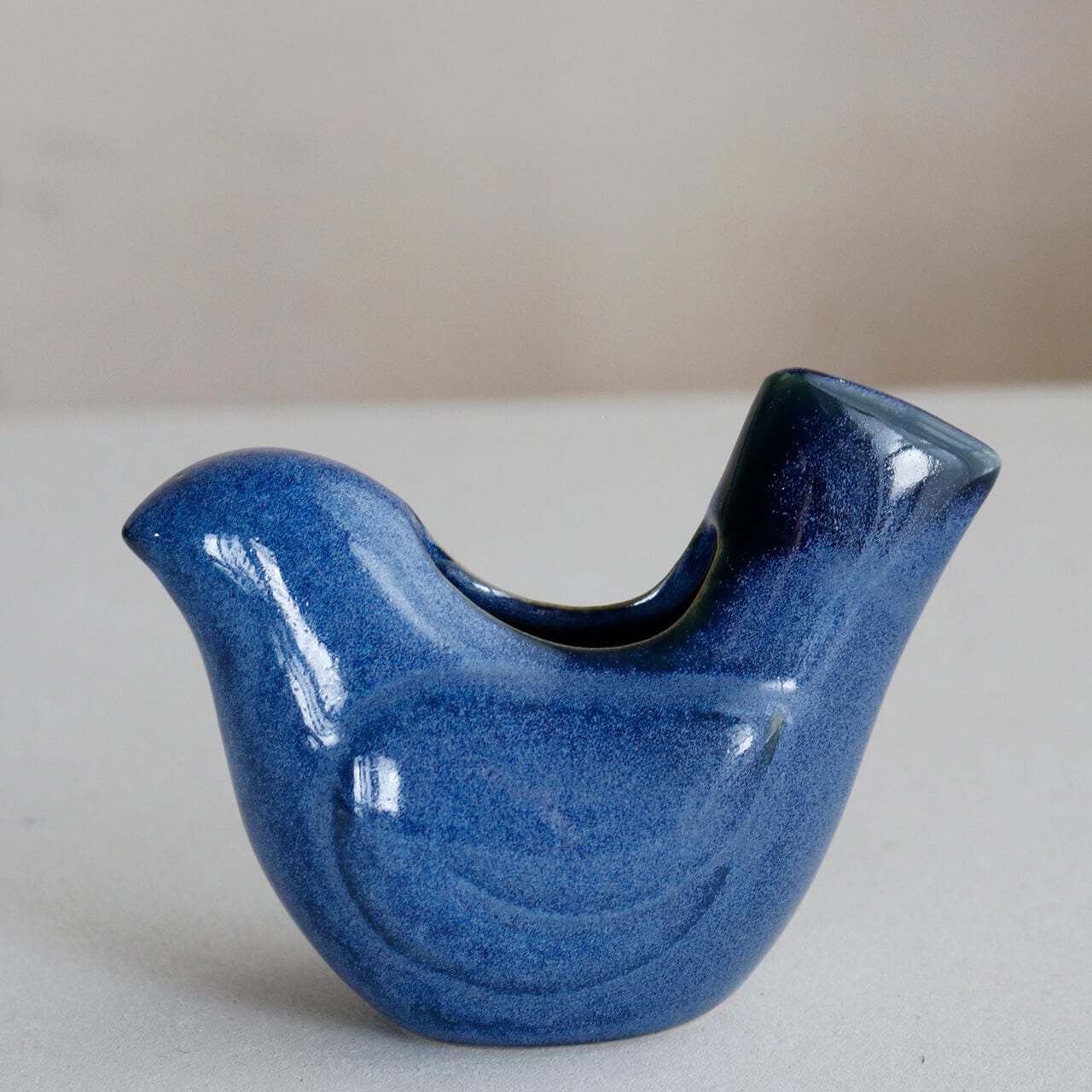 Sceneryvase シナリー バードフラワーベース ブルー S ＊ 北欧