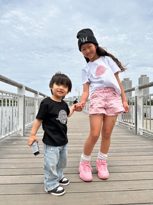 LEHUA×YMC T-shirt for KIDS［LHYTST020R］