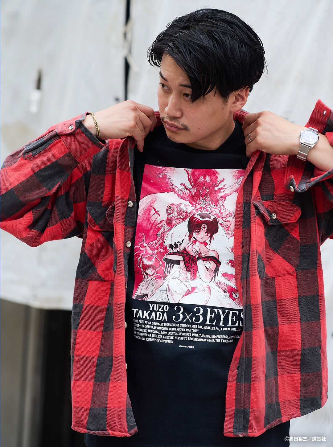 予約受付終了「3×3EYES」T-Shirt／ Crimson | Number Rock