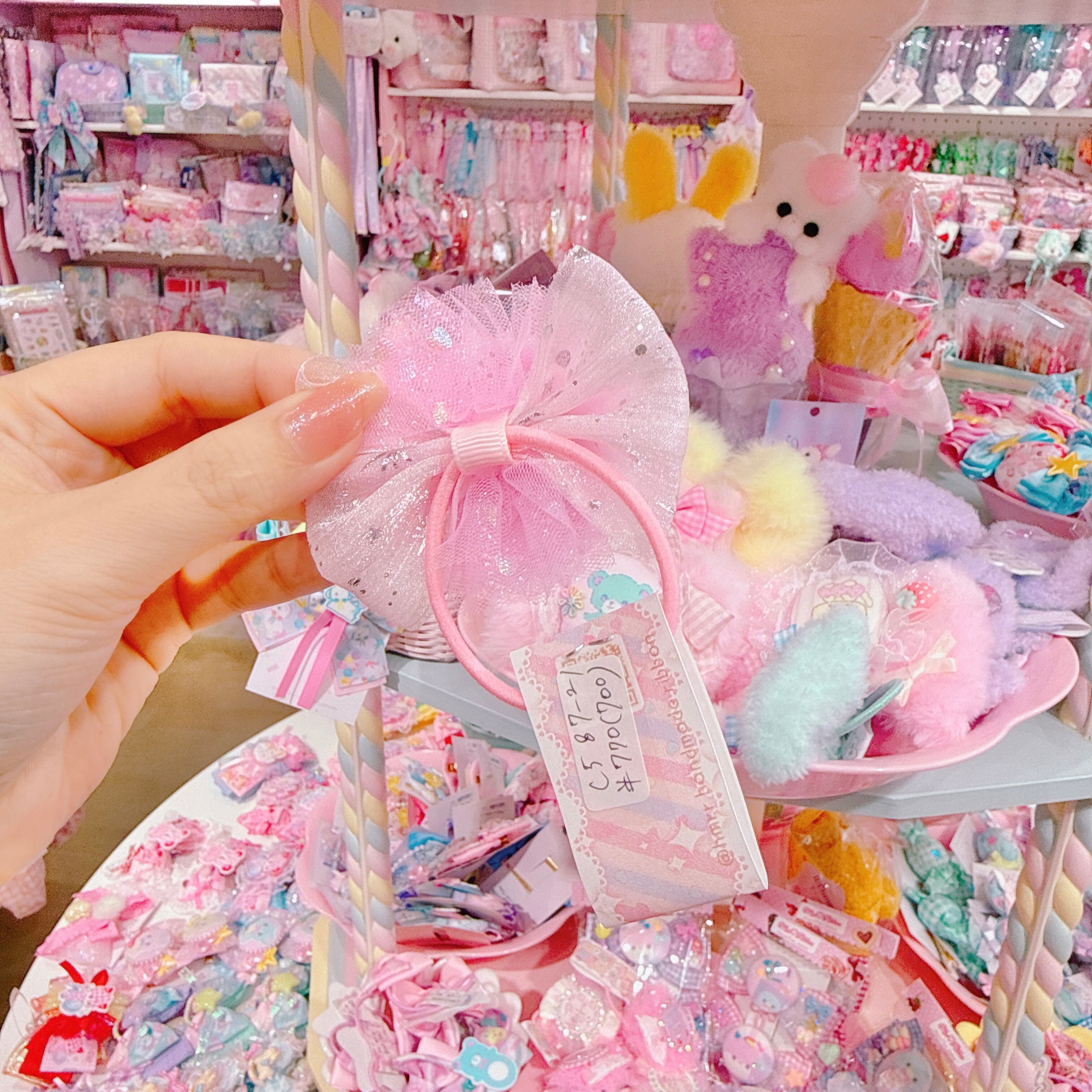 【C5】87-21くるみボタンヘアゴム