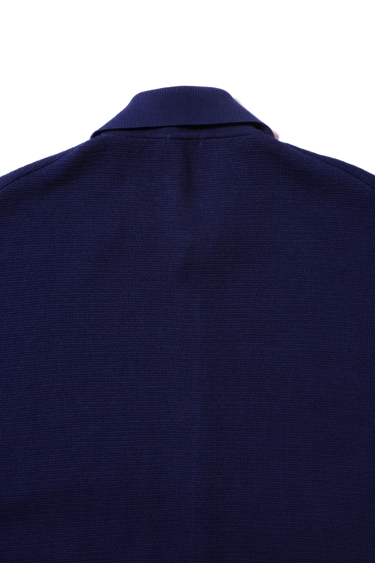 ULTERIOR / TWISTED LOOSE MILANO RIB KNIT POLO | LIVING