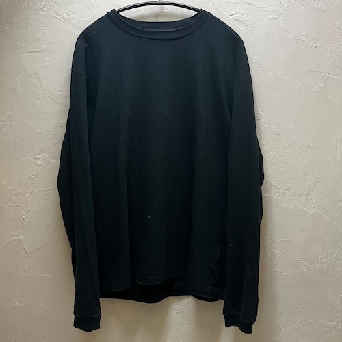 BATONER バトナー SUVIN OPENEND LONG SLEEVE Black 長袖Tシャツ ロンT ブラック 黒 BN-21FU-002【代官山04】