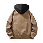 Zip-Up Hooded Short Jacket ◇3color H0873