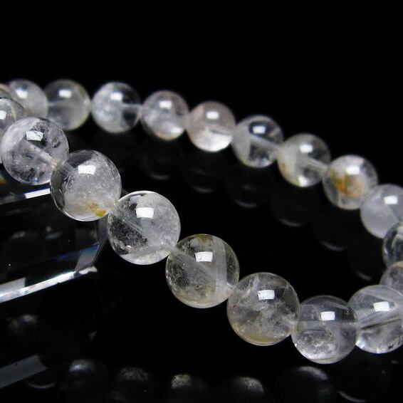 ファーデンクォーツ 水晶 ブレスレット 9mm 一点物 メール便可 [M便 1/10] 111-22473