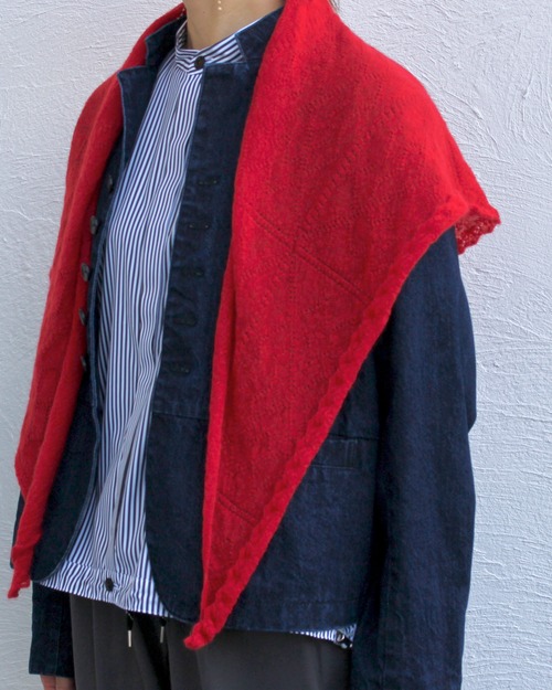 Nikki ESSENTIAL PIECES/kid mohair scarf